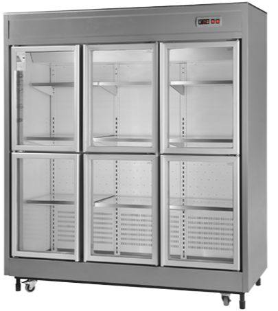 vertical industrial refrigerator